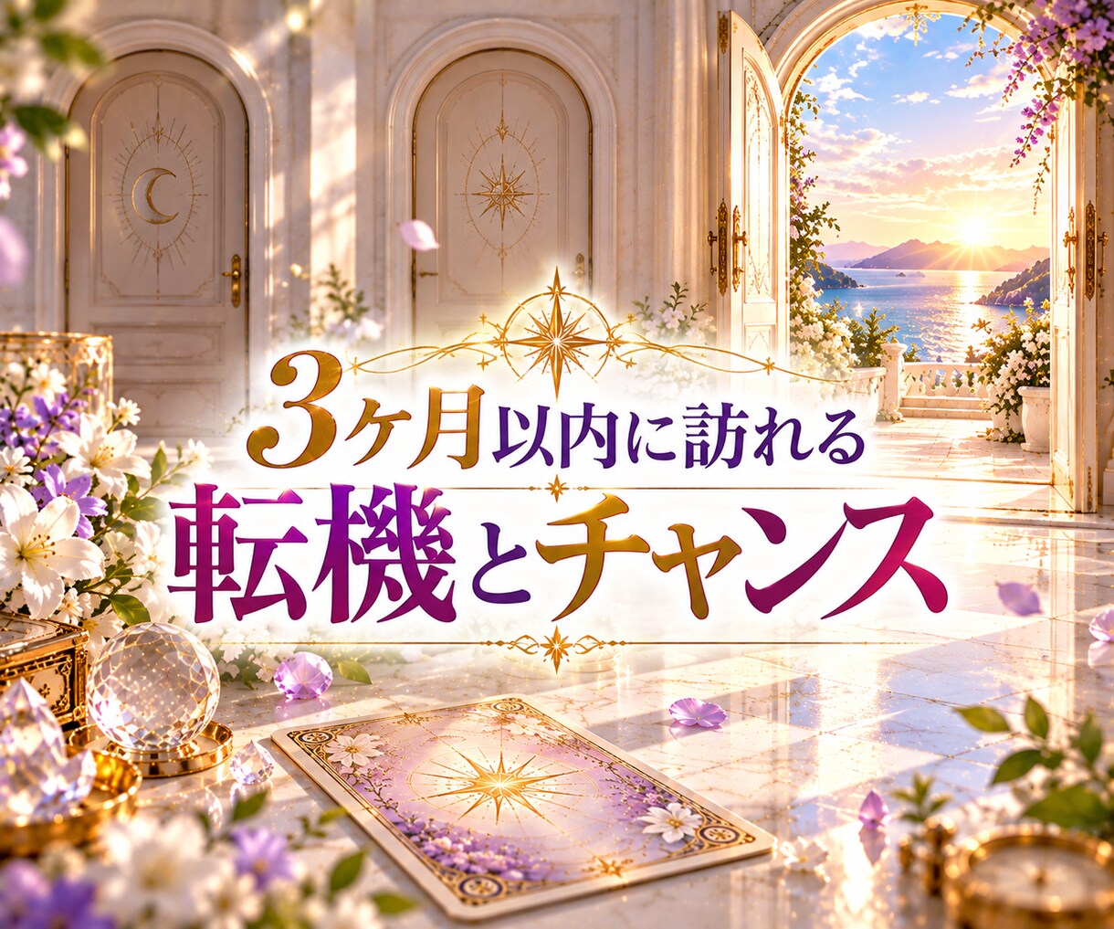 今後3ヶ月の運勢と起こる変化を詳しく占います 全体運・恋愛・仕事・金運・人間関係・未来の流れ・転機・幸運 イメージ9