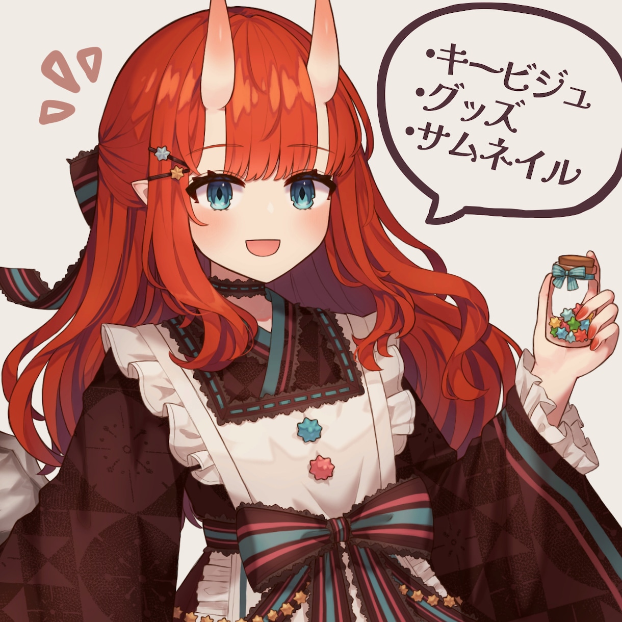 動画サムネイル、グッズイラストなど制作いたします キャライラスト全般ご依頼可能です。美少女キャラが得意です。 イメージ1