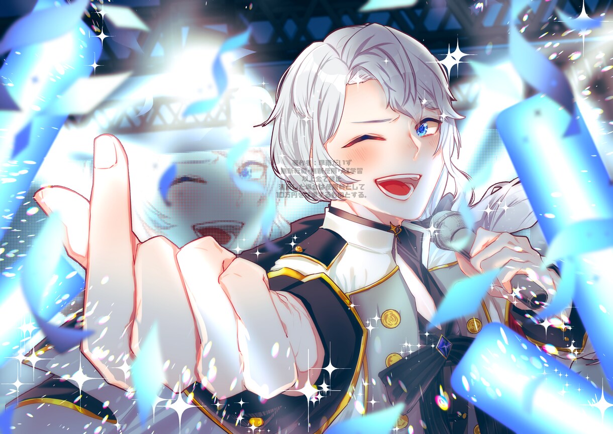 各種用途に合わせた一枚絵描きます キラキラした目を引くイラストをあなたに！ イメージ1