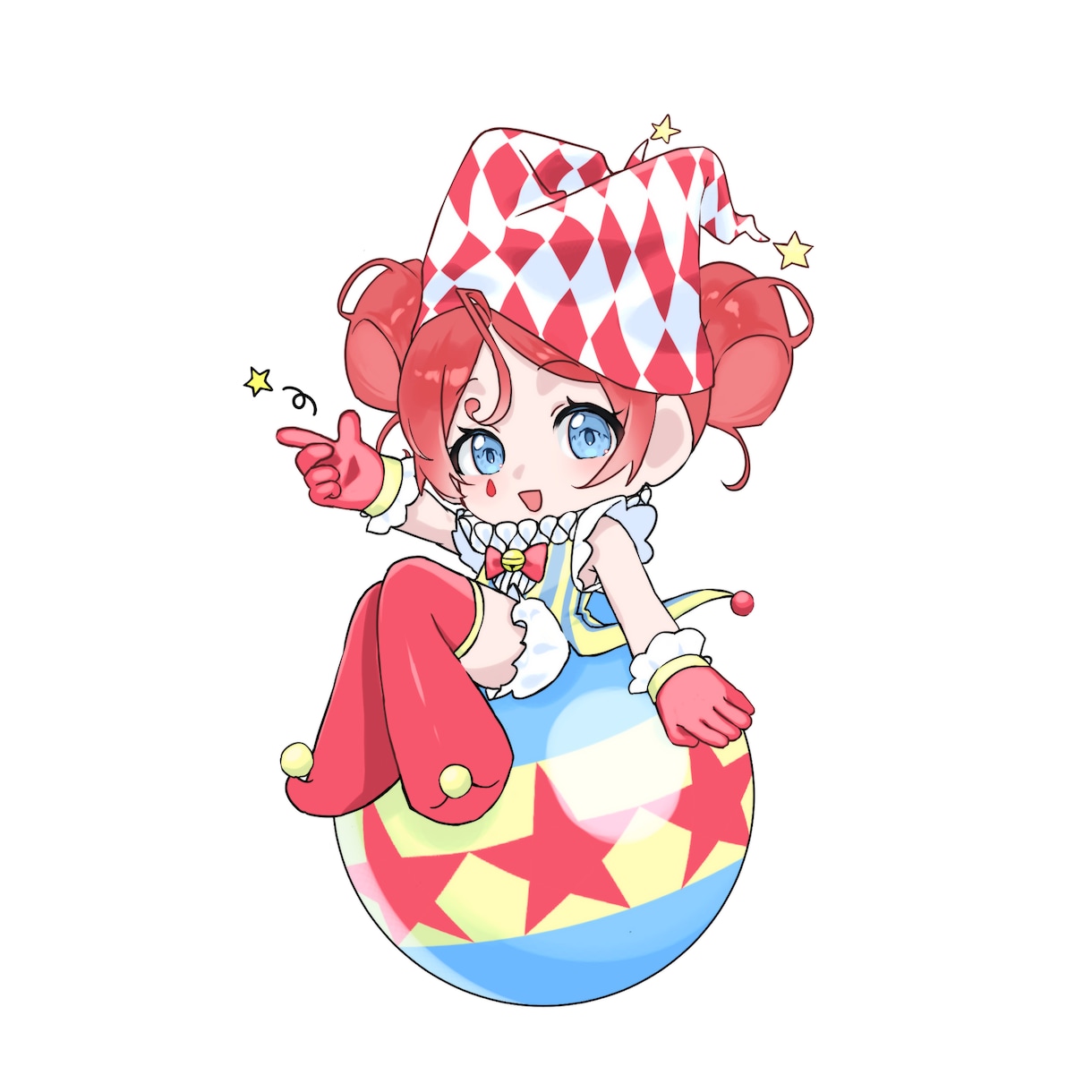 目を引く女の子のイラストをお描きいたします SNSアイコンや歌ってみたなどに！ イメージ4
