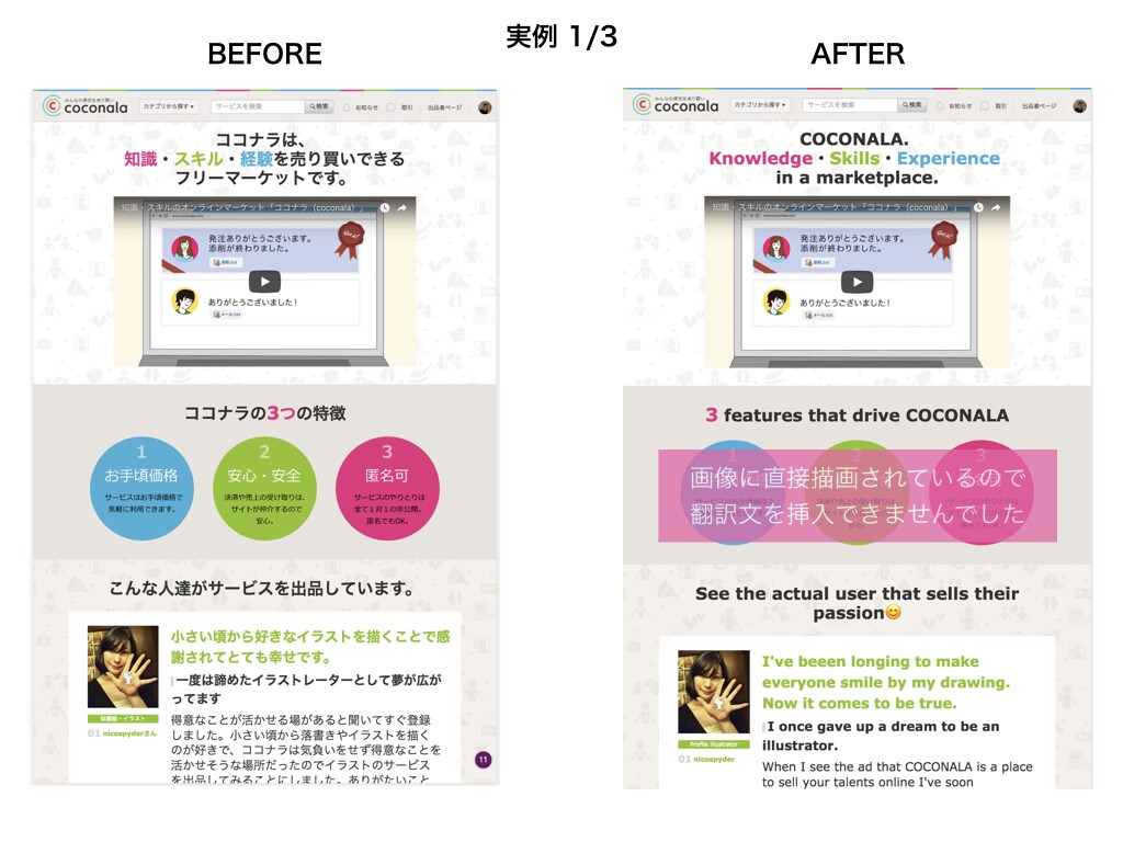Webページの英語翻訳うけたまわります 起業経験×通訳経験×Web制作経験をフル活用いたします！ イメージ1