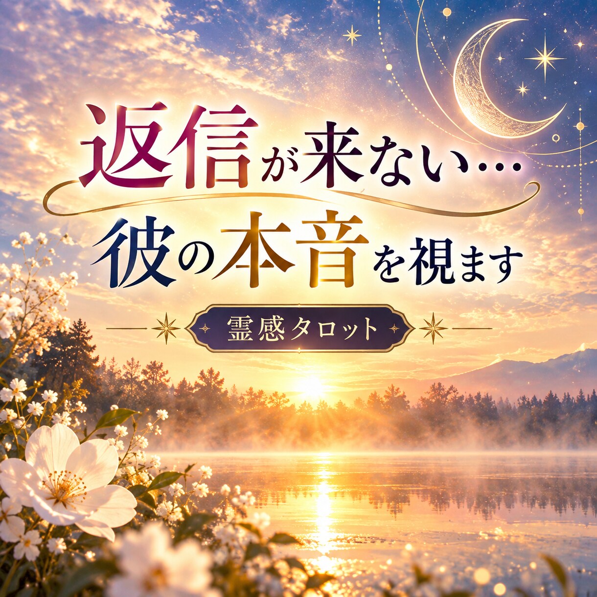 彼の本音全解剖！音信不通の理由霊感タロットで視ます 既読スルー/あなたへの気持ち/彼の現状を深く読み解きます イメージ1