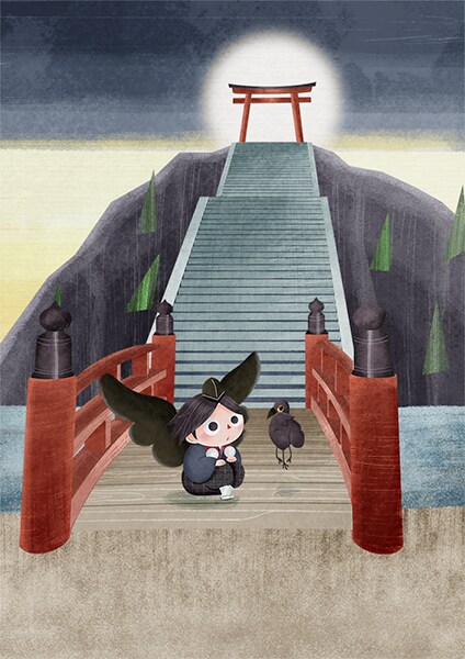動物等の絵本風イラスト:  定期購入優待有ります Youtube、X、Instagram、挿絵に イメージ2