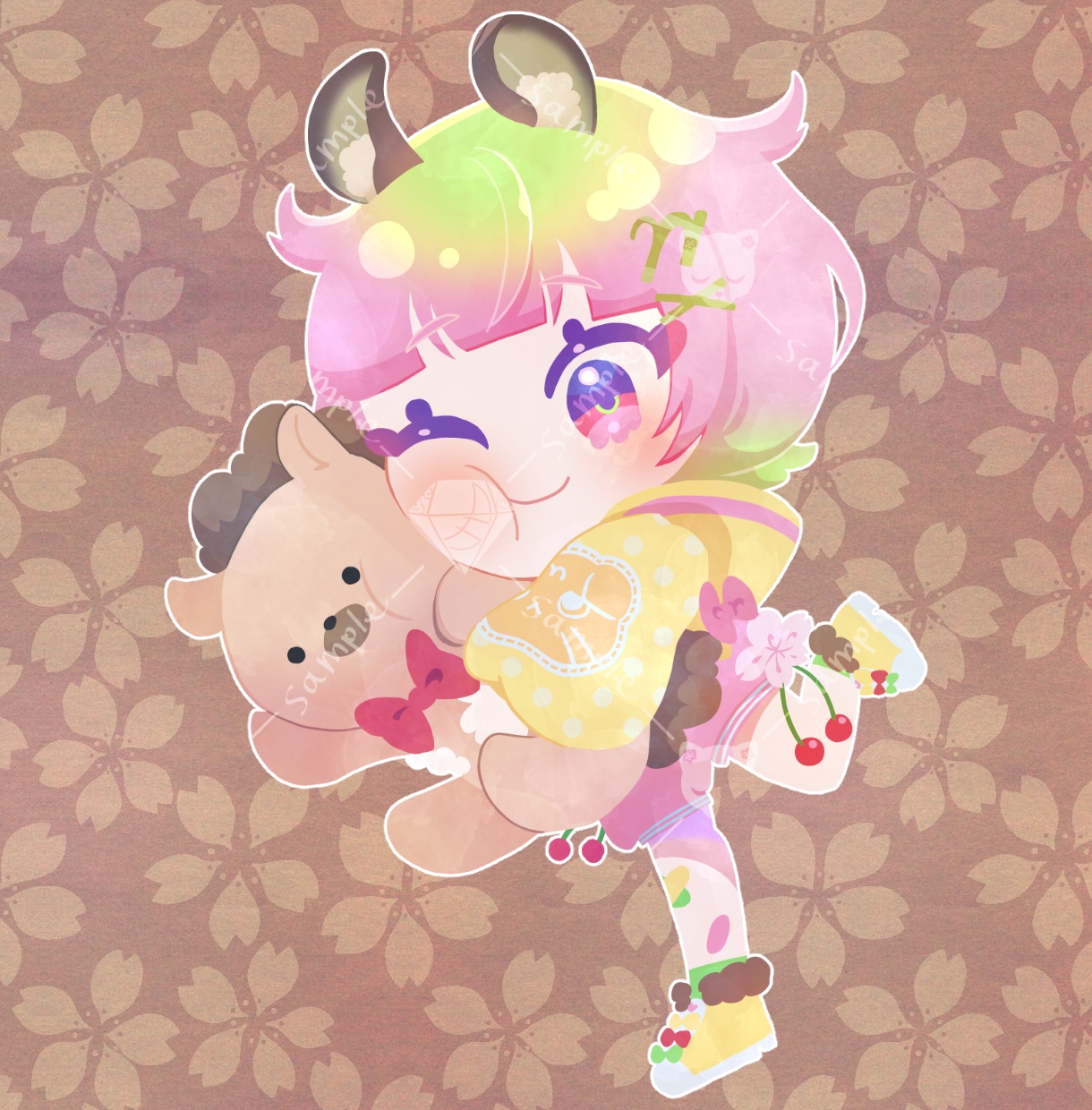 デフォルメキャラ描きます ちみちみした子は何人いてもいい イメージ5