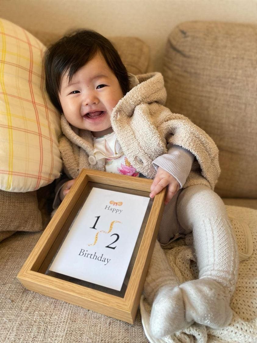 ベビー用マイルストーン・月齢カードをご提供します 赤ちゃんの初めて記念日・出来た記念日の成長記録のお写真に イメージ9