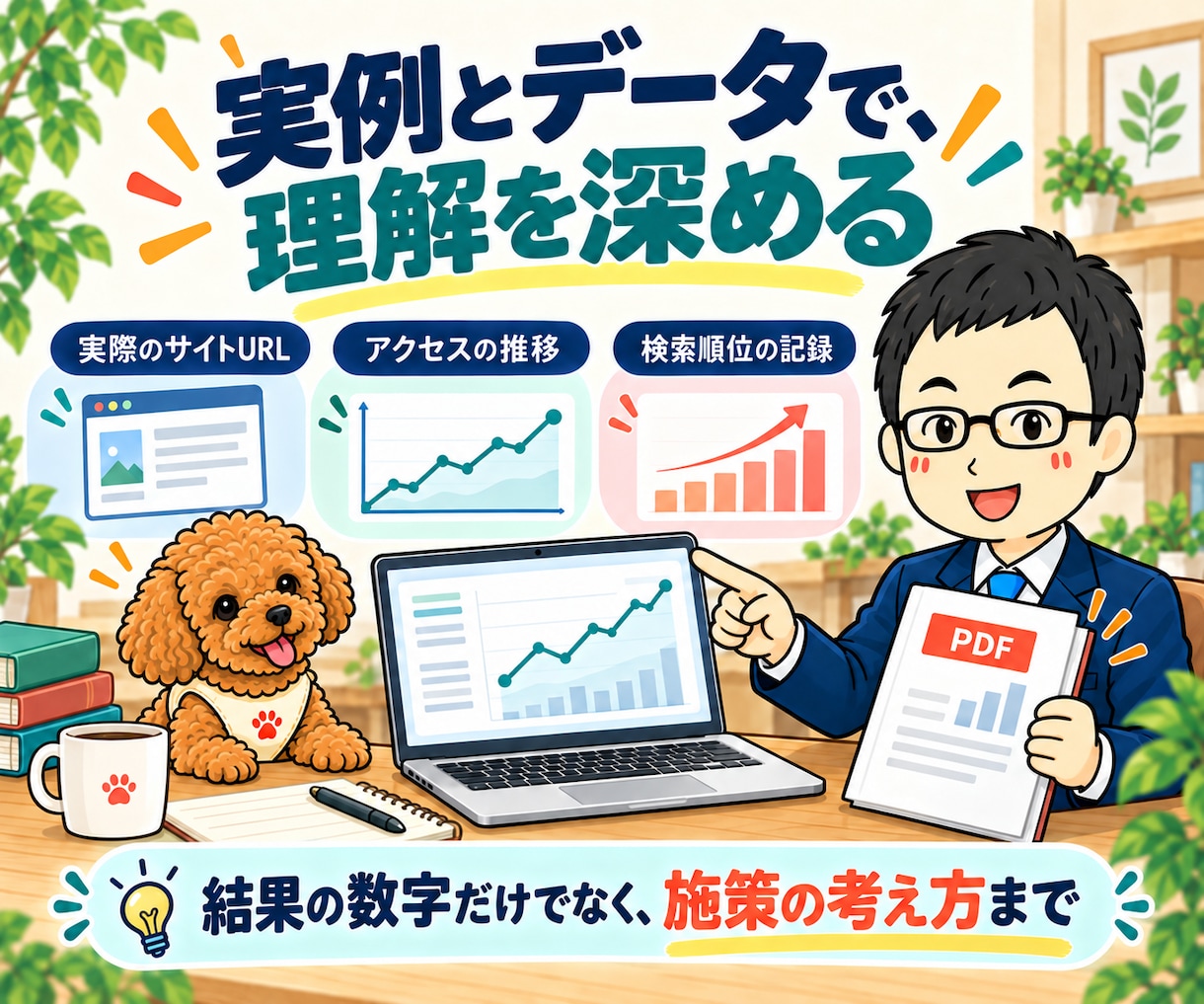 ブログのSEO診断とアクセス改善を提案します アクセスアップ教材付｜優先順位が分かる個別診断 イメージ5
