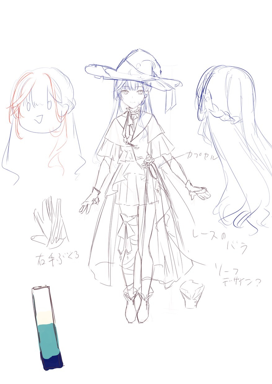 人物イラスト承ります 可愛いキャラクターが得意！立ち絵やデザインなどもお任せ下さい イメージ4