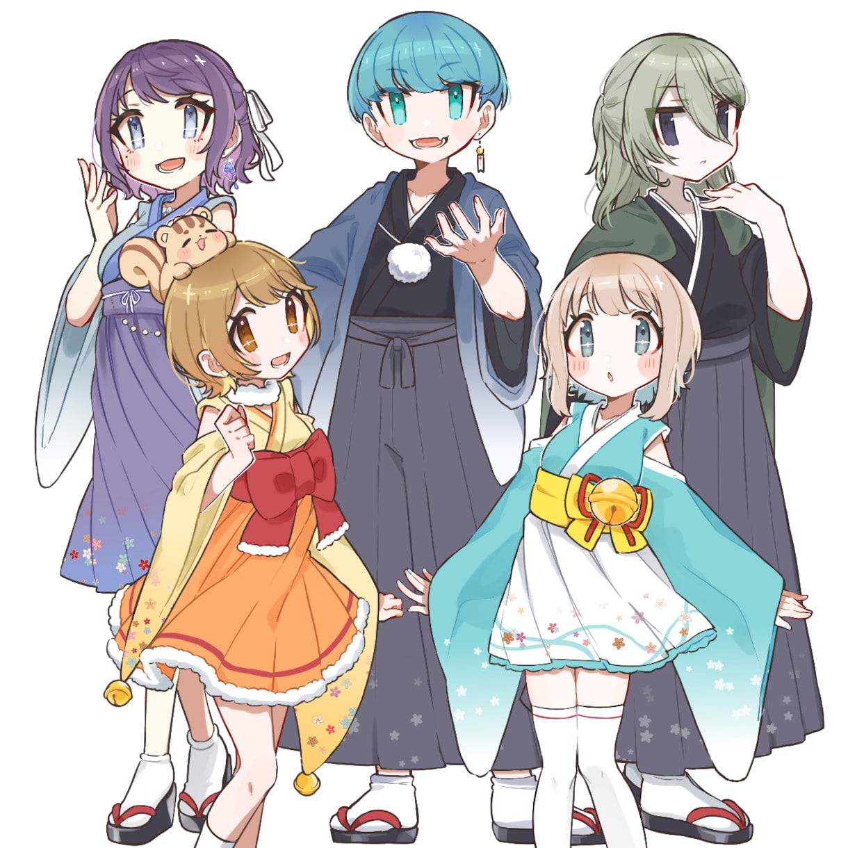 使いやすい立ち絵イラスト製作致します 特徴的なデザインが欲しい方向け イメージ8