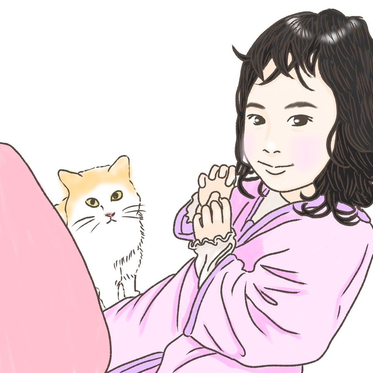 最短即日！SNS、プレゼントなどのイラスト描きます 思い出の一枚をイラストに★可愛い似顔絵イラストを描きます！ イメージ7