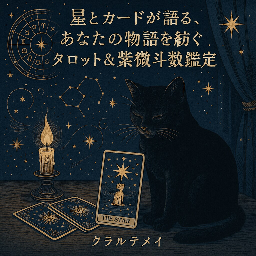 紫微斗数×タロット｜あの人の気持ち鑑定します 星でご縁を、カードで本音を読み解きます イメージ1