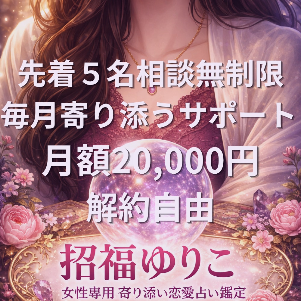 毎月そばで寄り添いサポートします ひとりで抱え込まないで。ずっと一緒にいます イメージ1