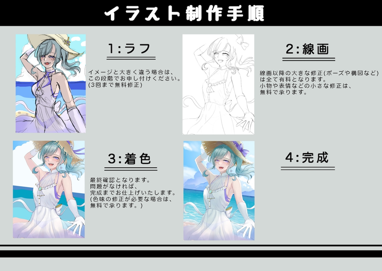 商用可◎様々な用途のイラストを描きます 10月31日まで！2.000円引きで承ります！！ イメージ2