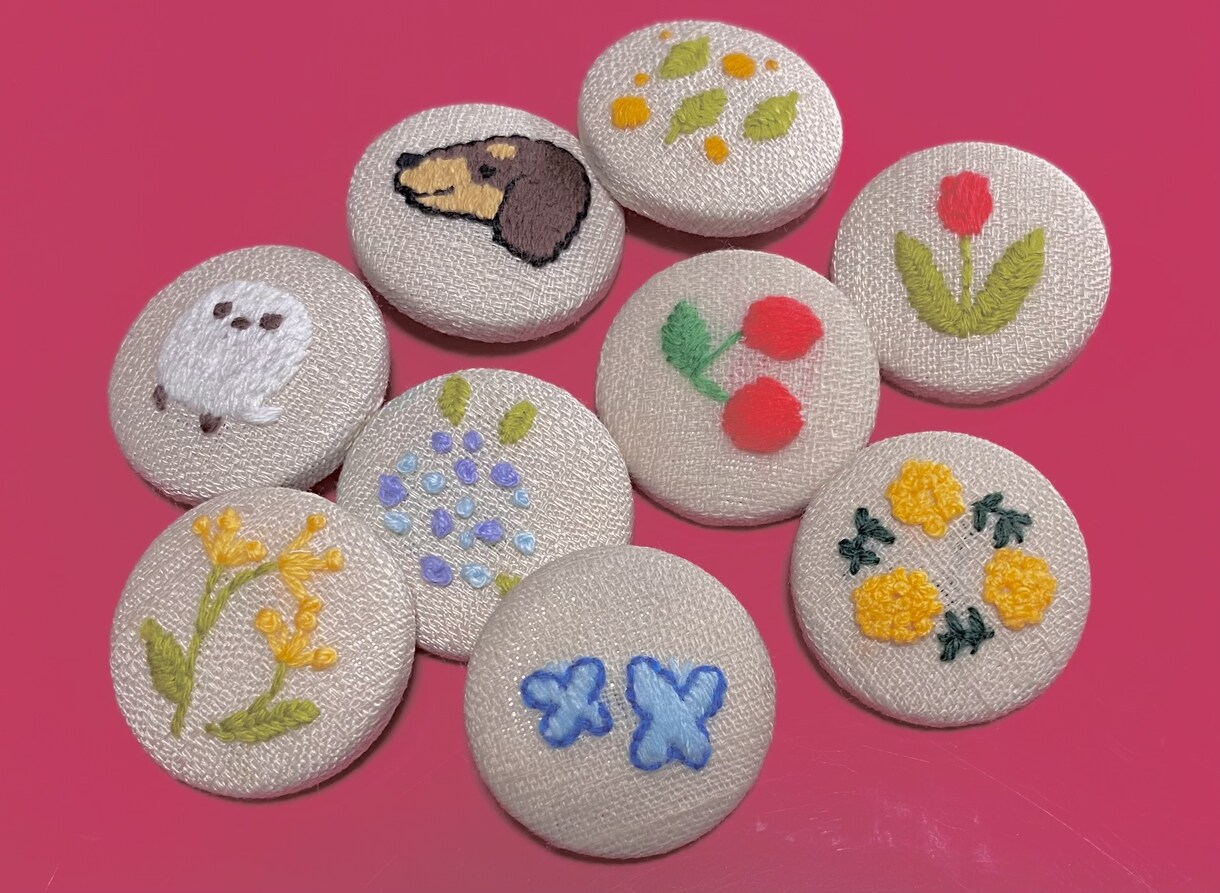 オリジナル刺繍グッズ作ります あなたの考えたデザインを刺繍にしてお届けします！ イメージ5