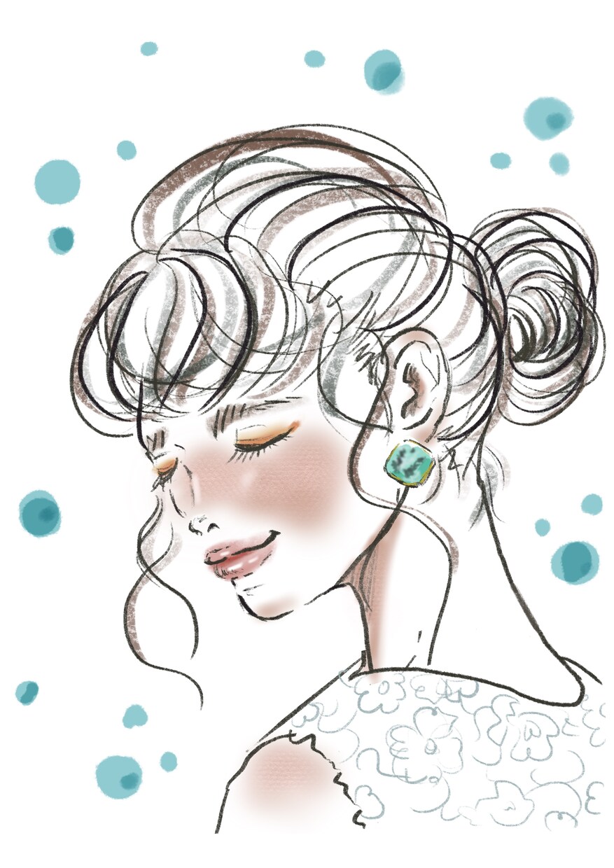 雰囲気のある似顔絵お描きいたします オシャレで雰囲気ある似顔絵描きます。SNSアイコンなどに！ イメージ3