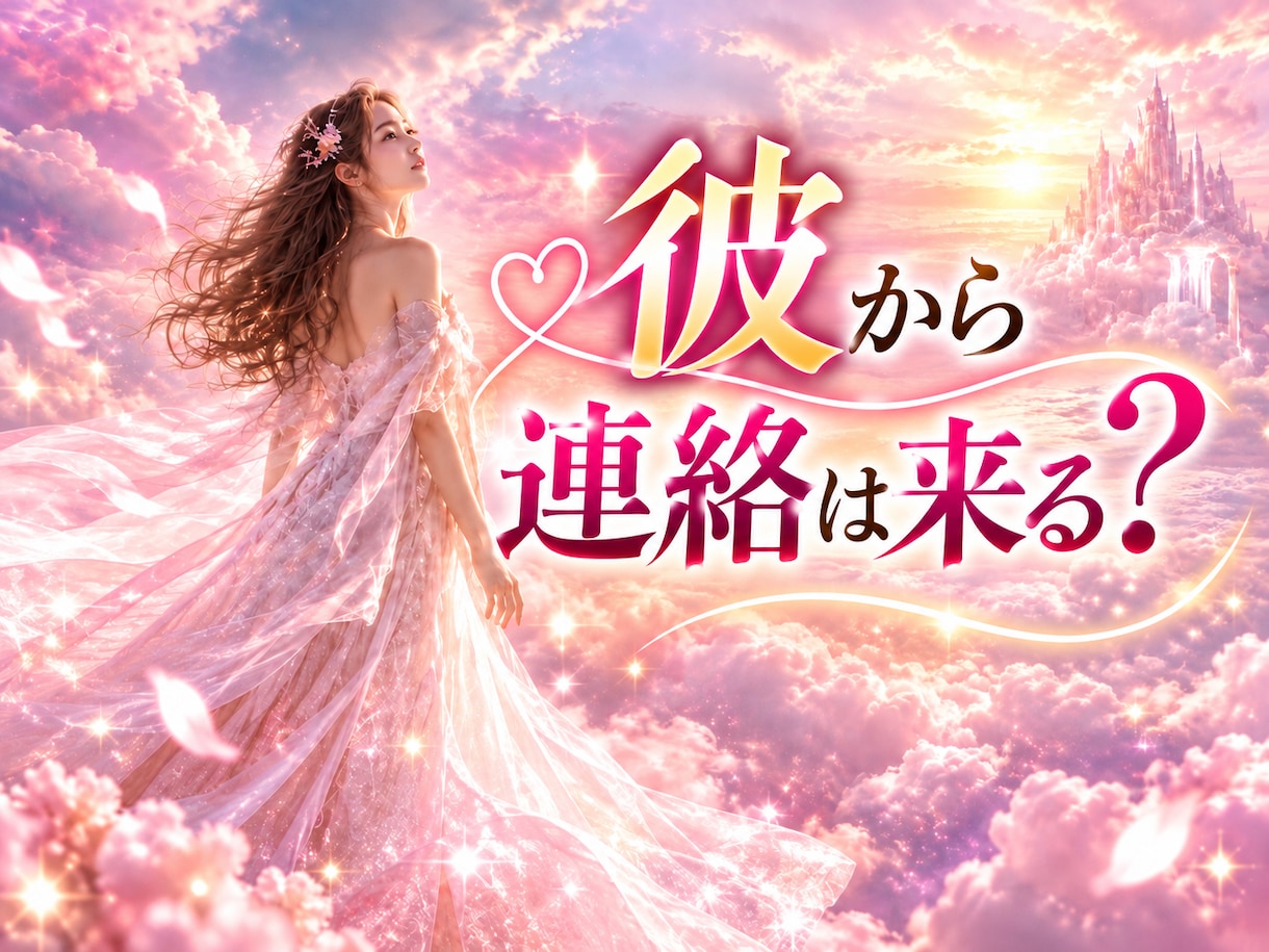 彼から連絡は来る？✨二人に訪れる変化を読み解きます 彼の今の気持ちと、これから起こる変化を読み解きます♡ イメージ1