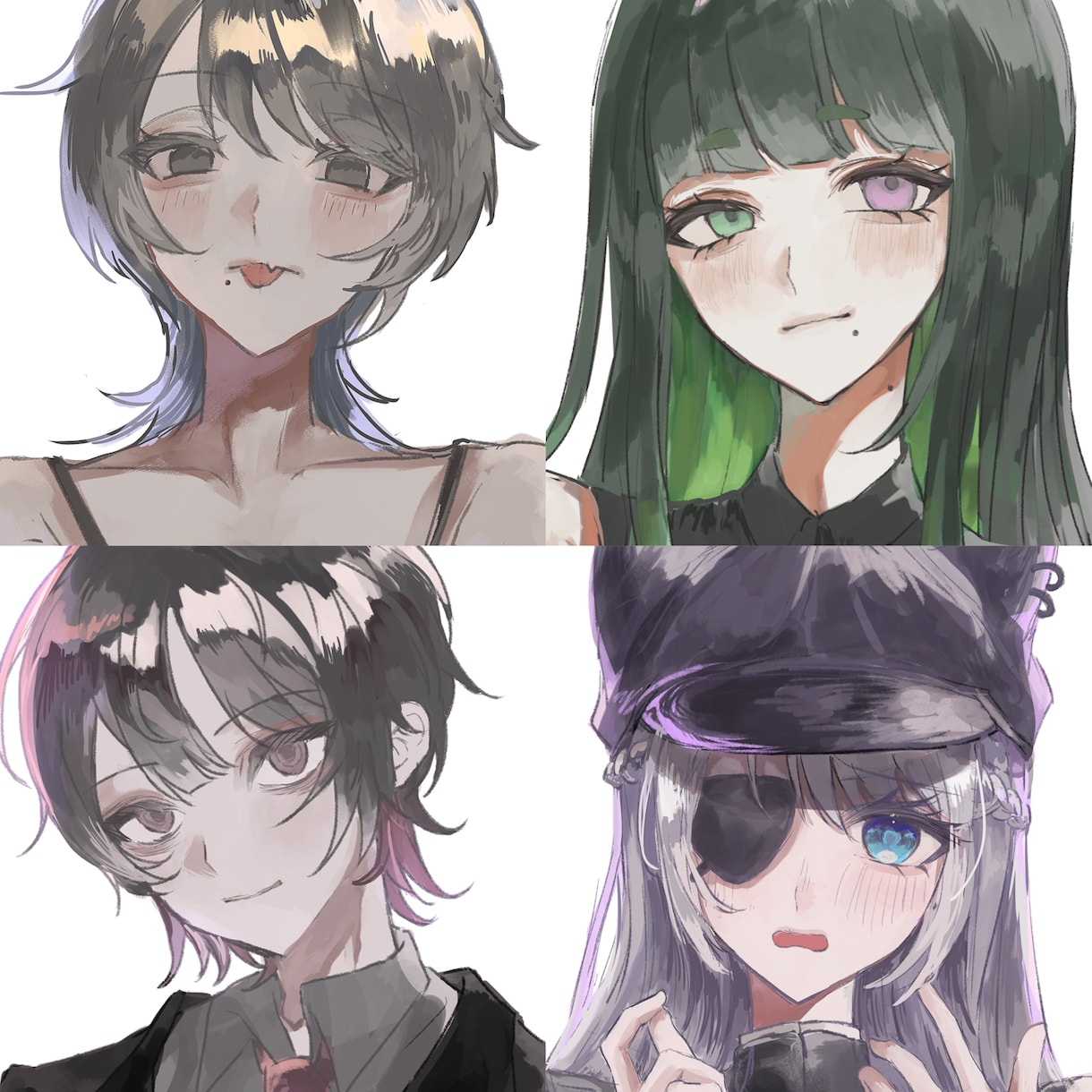 厚塗りで可愛いアイコン描きます 厚塗りが好きな方や、アイコンを変えたいなと思っている方へ イメージ1