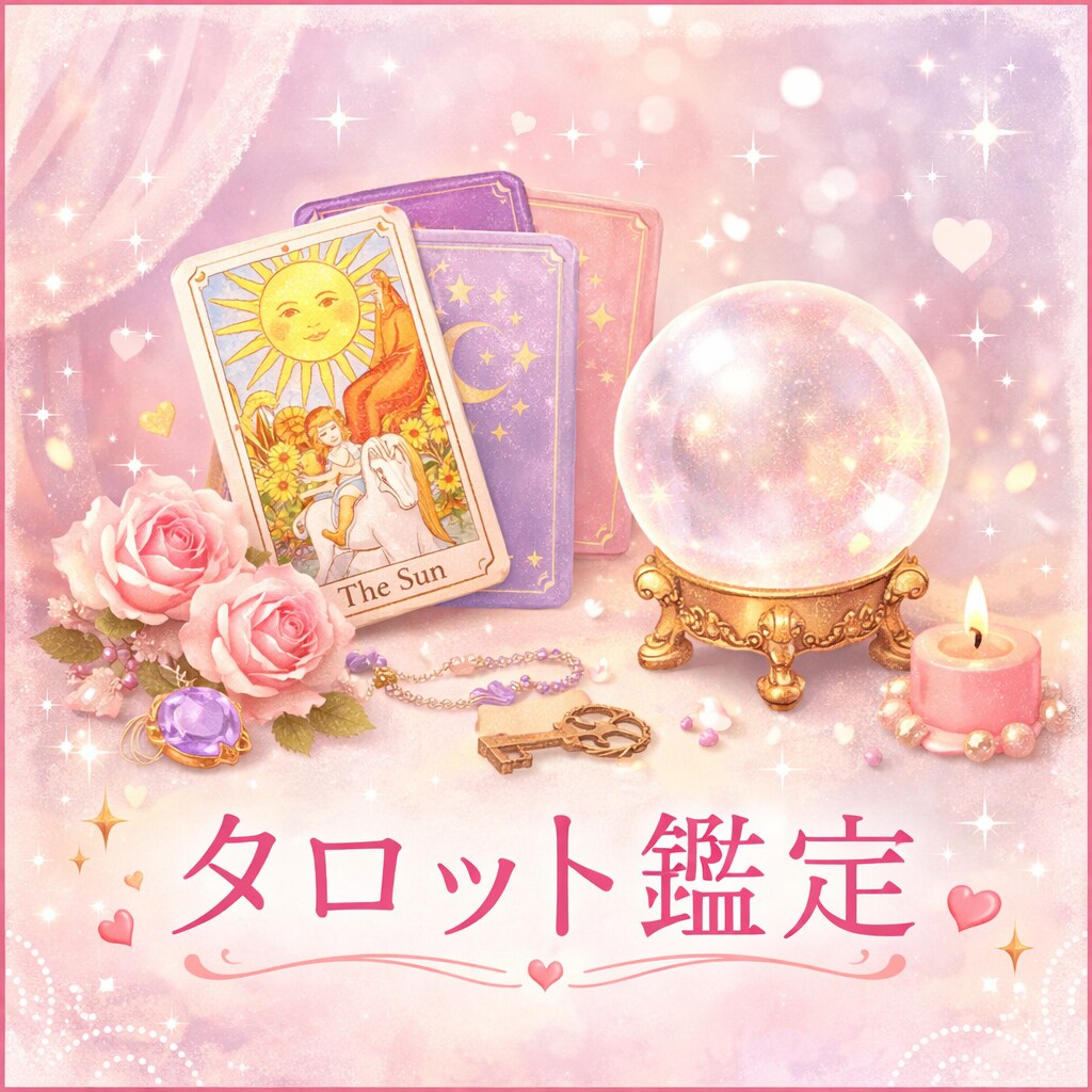心を整えるタロット鑑定。ゆっくりお話しできます 早さよりも、心に届く鑑定を大切にしています∗*ﾟ イメージ1