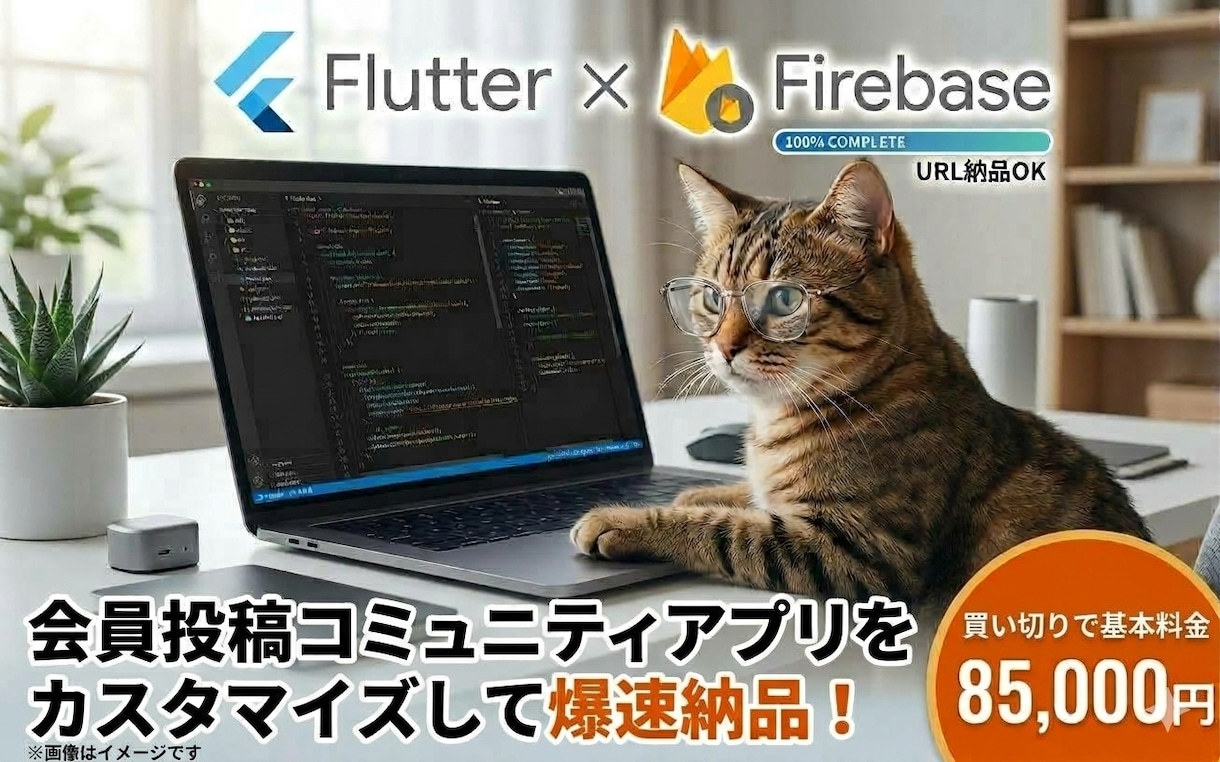 会員投稿アプリを作ります ログインからコメントまでを高速Web納品 イメージ1