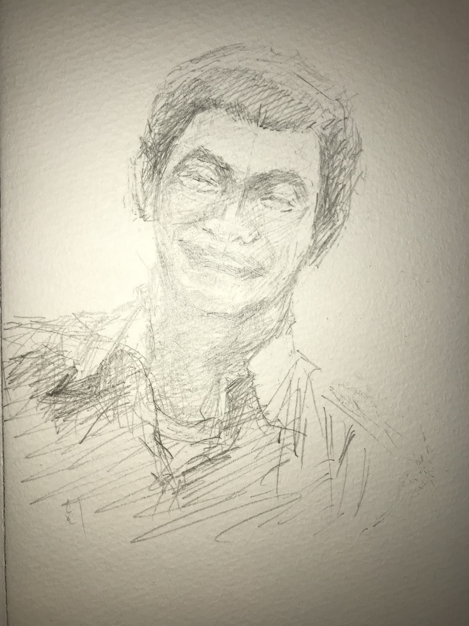 肖像画描かせて頂きます インテリアに馴染む鉛筆画、描かせて頂きます。 イメージ3
