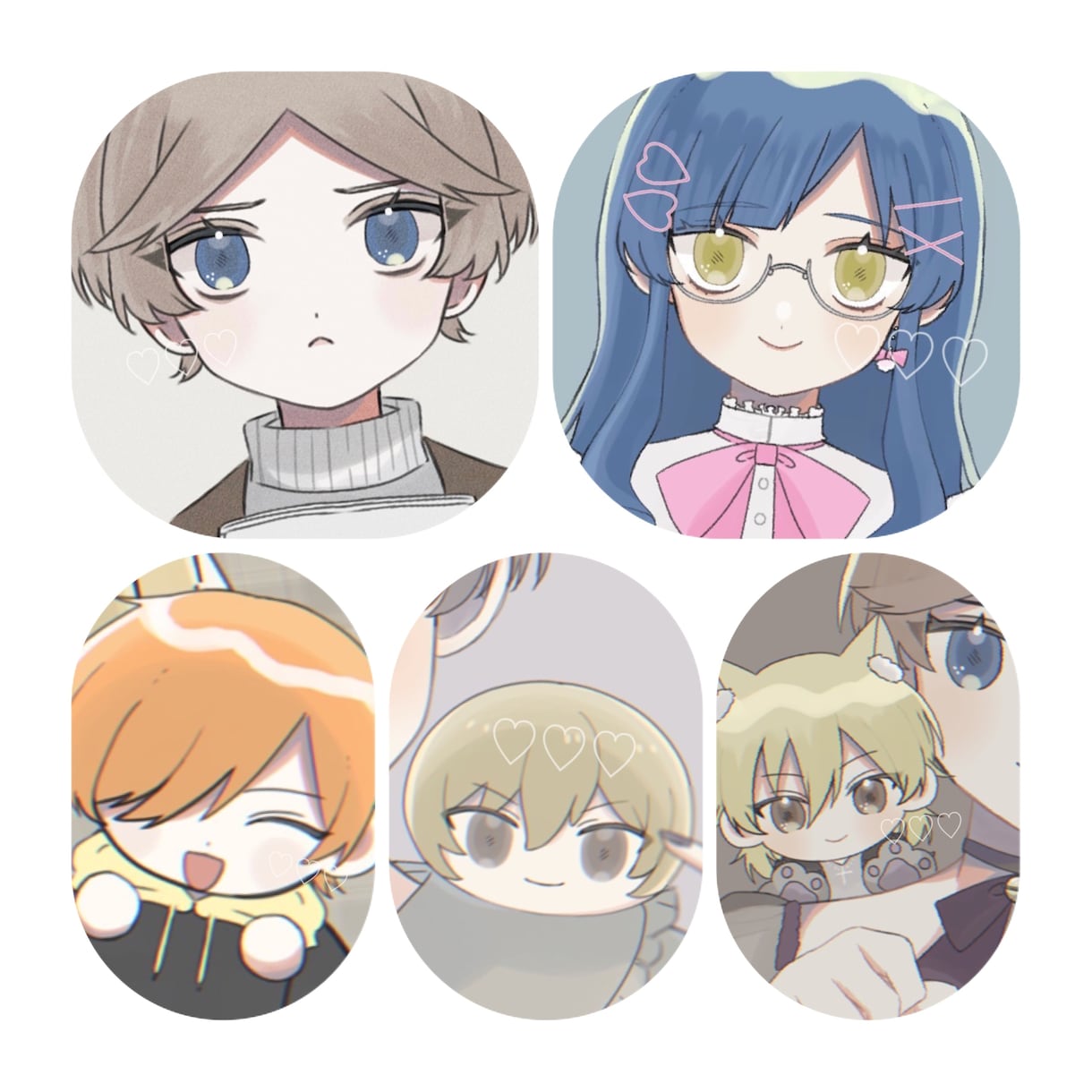 最短3日！夢絵お描きします SNSに使用出来る夢絵アイコンを描かせてください♪ イメージ1