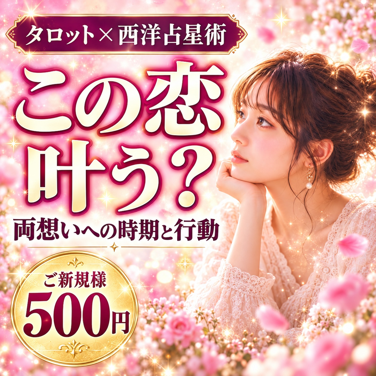 この恋叶う？両想いへの時期と行動プランを視ます 友達のままでいいの？脈ありサインと動く時期まで イメージ1