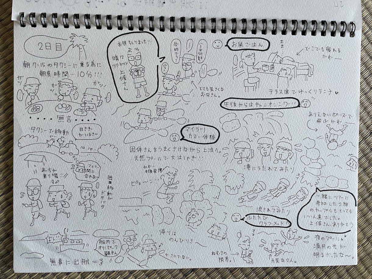 絵日記描きます ＊旅、お店、商品＊実際に体験しイラストで記事にします イメージ9