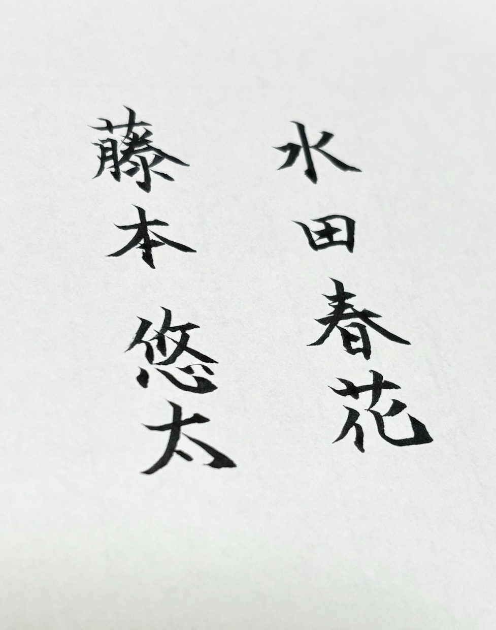 祝儀袋代筆致します 大切なご祝儀、心を込めて代筆致します。 イメージ2