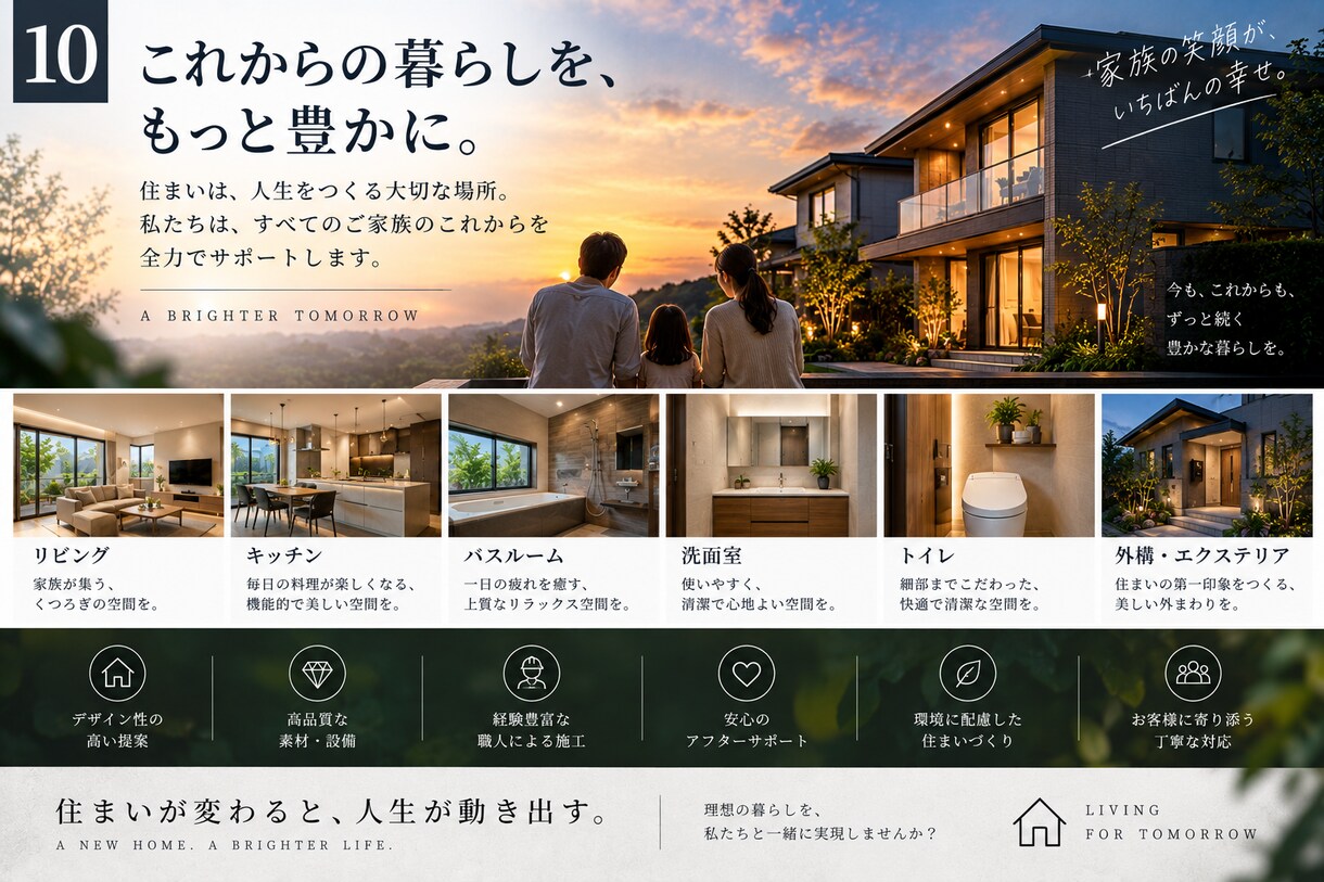 リアルな建築・外観パースを高品質で作成します 住宅・店舗・リフォームの完成イメージをリアルに再現 イメージ10