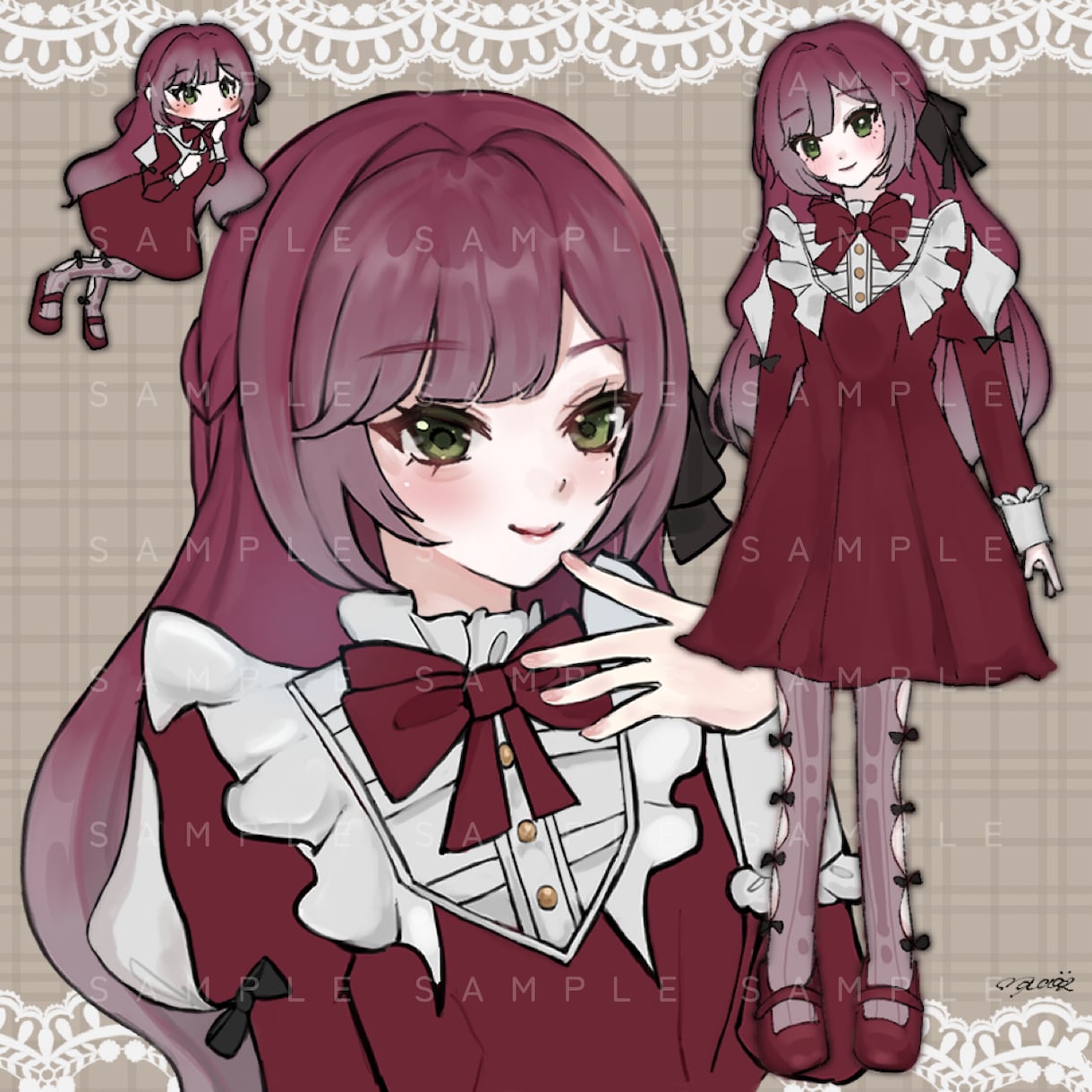 キラキラで可愛いイラストを描きます アイコンや1枚絵など多様に使用できる可愛いイラストを描きます イメージ4