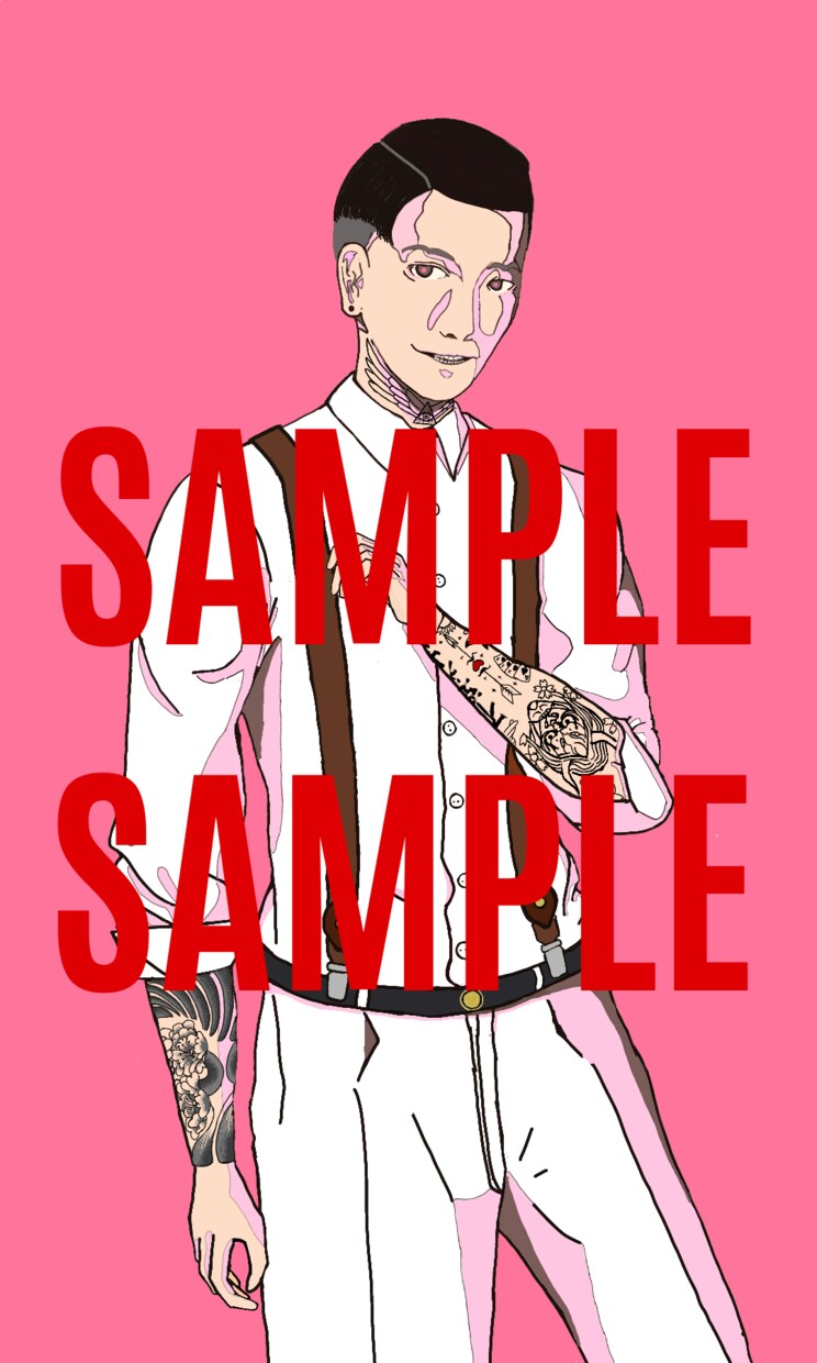 ちょっぴりダークでビビッドなイラスト依頼受付けます アングラ、アジアン風テイストで描きます イメージ3