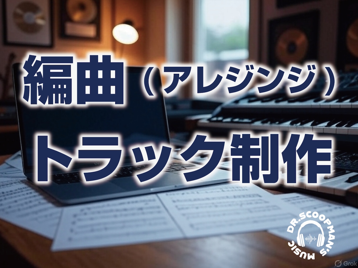 あなたの曲を商業レベルの作品にアレンジします AI生成楽曲（SUNO等）を商用レベルのプロ品質に再構築 イメージ3