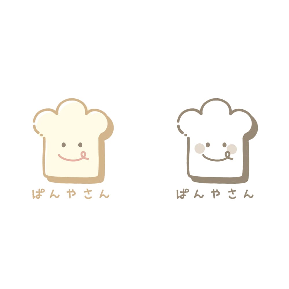 ゆるっと可愛い手描きのロゴデザイン作成ます ★著作権譲渡料込み★ ショップカード等関連デザイン作成もOK イメージ3