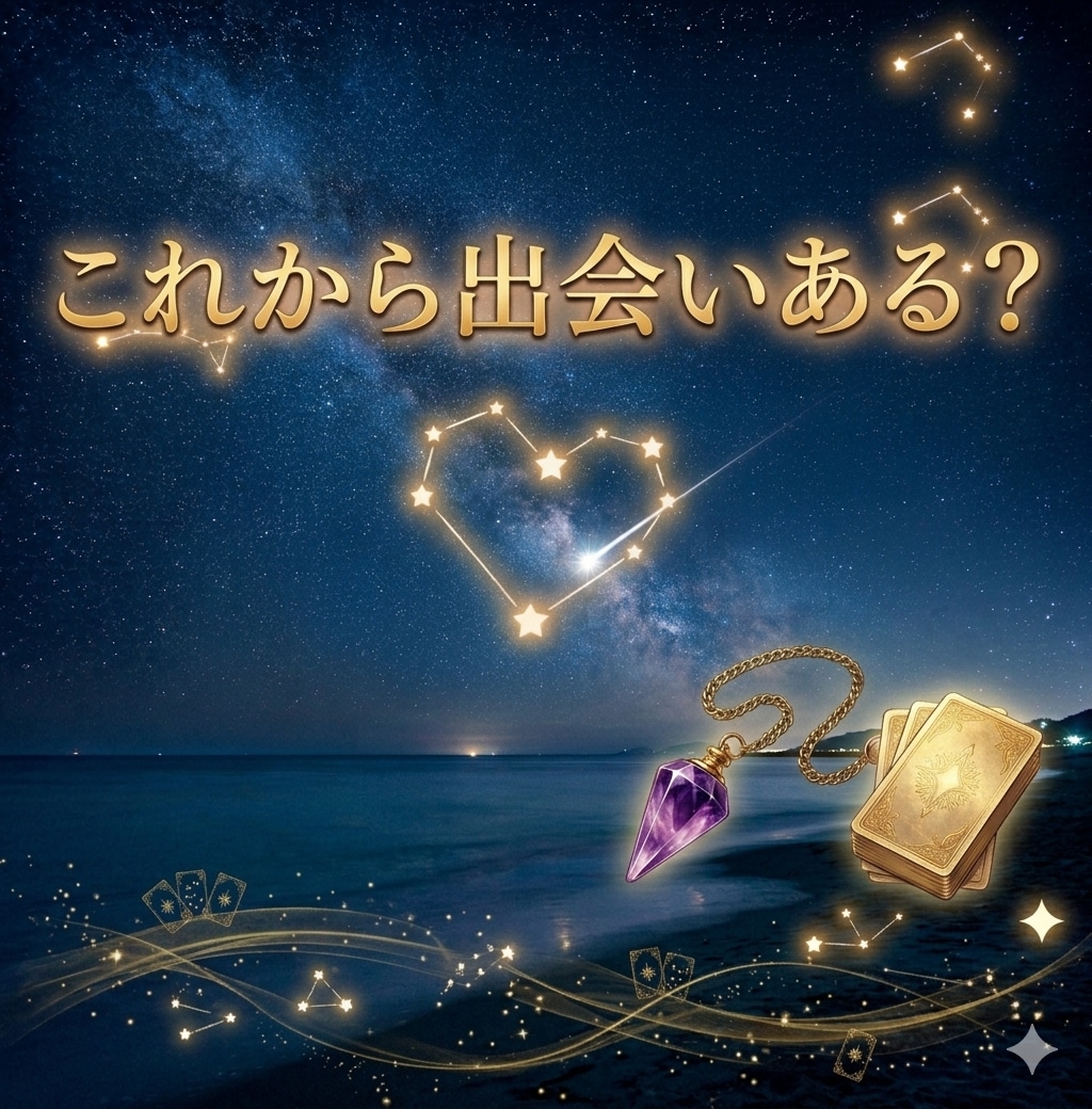 これから私に出会いはあるの？ペンジュラムで聞きます 「出会いはあるの？」「いつ来るの？」「どんな人？」 イメージ1