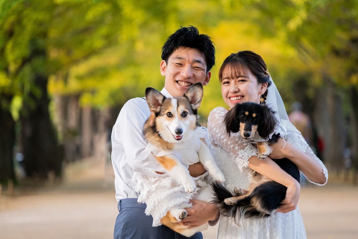 夫婦で撮影  妻が同行。細かな点にも配慮できます 夫婦で和やかな雰囲気で撮影を行います◎ イメージ2