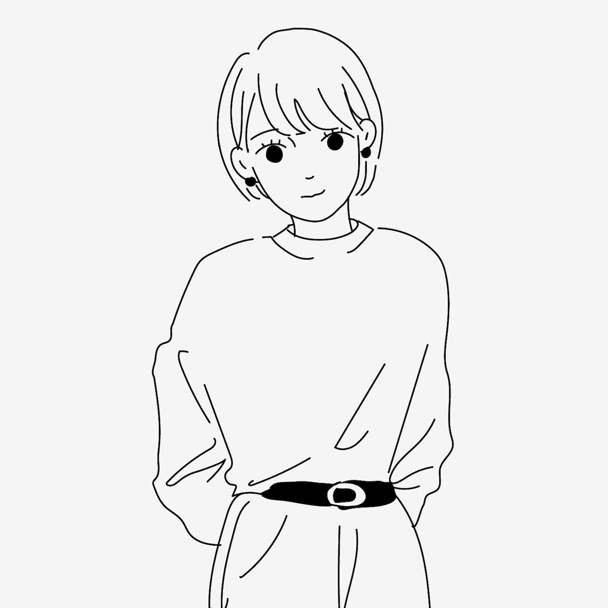 シンプルでオシャレなイラストをお描きます アイコンやWEBサイトに使えるようなイラストをお描きします！ イメージ2