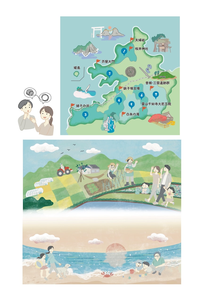 つかいやすい！シンプルなカットイラスト描きます Ai形式の動かせるイラストでモーショングラフィックスなどにも イメージ3