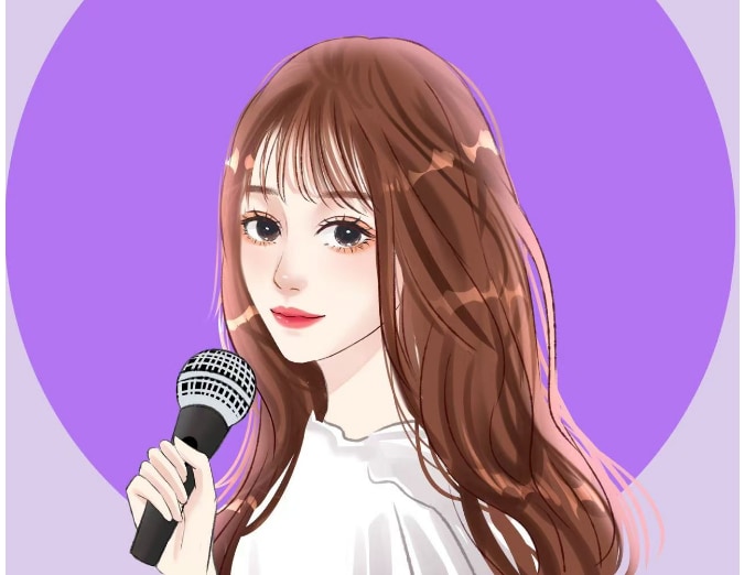 ふんわり水彩タッチで透明感ある人物アイコン描きます ふんわり水彩タッチでSNSに映える可愛いアイコンを作ります イメージ9