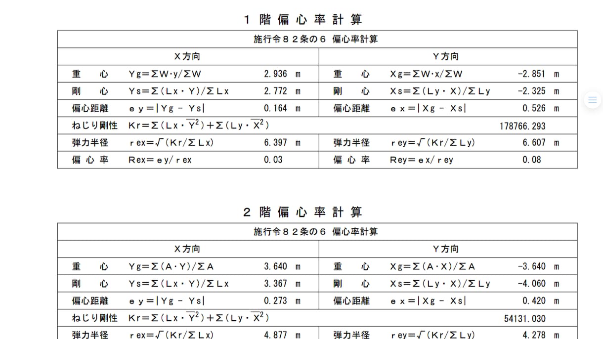 木造4号建物の壁量計算書を作成します バランスの良い軸組を実現。特殊壁、斜め壁にも対応。 イメージ5