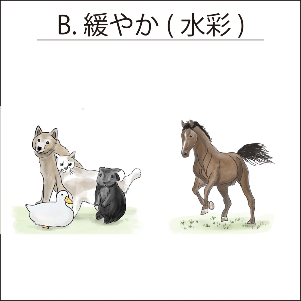 大切な家族の一員を思い出に残します リアルで可愛く描きます！緩やかな水彩画のテイストも可能です！ イメージ4