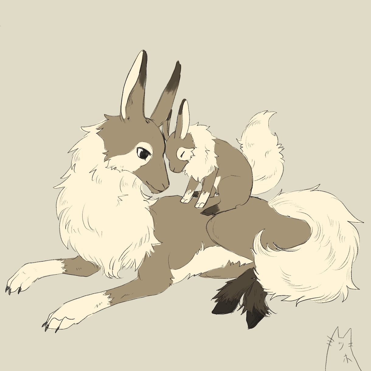 ケモノ、獣人キャライラスト描きます もふもふなケモノ、獣人、ケモ耳描きます！ イメージ6