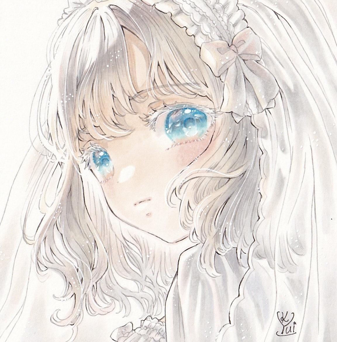 透明感あふれる可愛いアイコンお描きします 可愛いアイコン制作いたします♪ イメージ2
