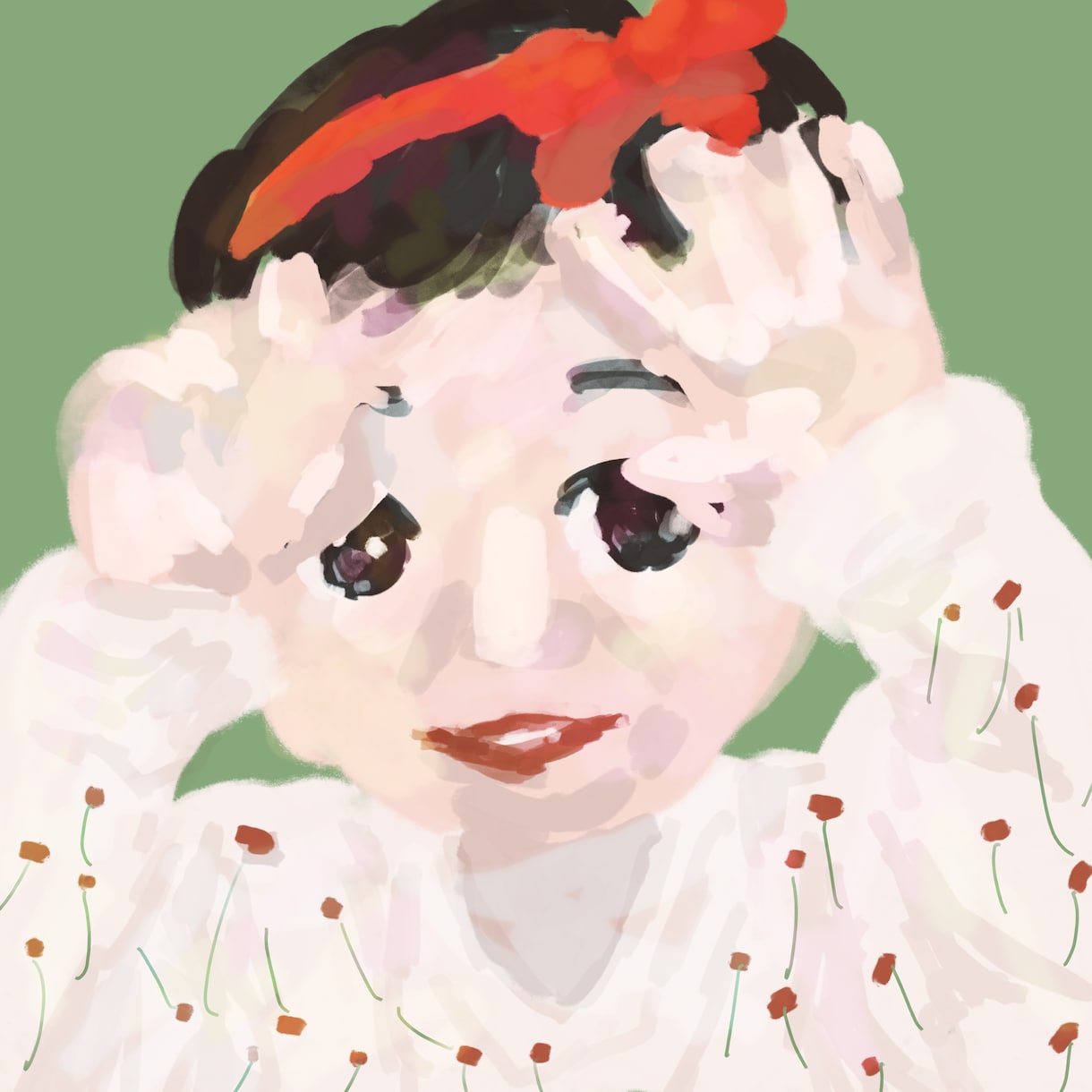 味のある油彩風アイコン描きます デジタル油彩で個性的なSNSアイコンをどうぞ！ イメージ10