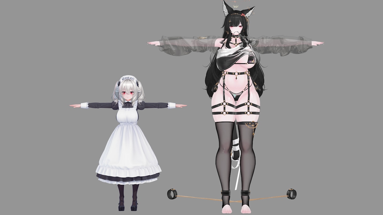 VRChatのアバター改変の代行をいたします 「あなたのなりたい姿」を叶えませんか？アバター改変お手伝い！ イメージ2