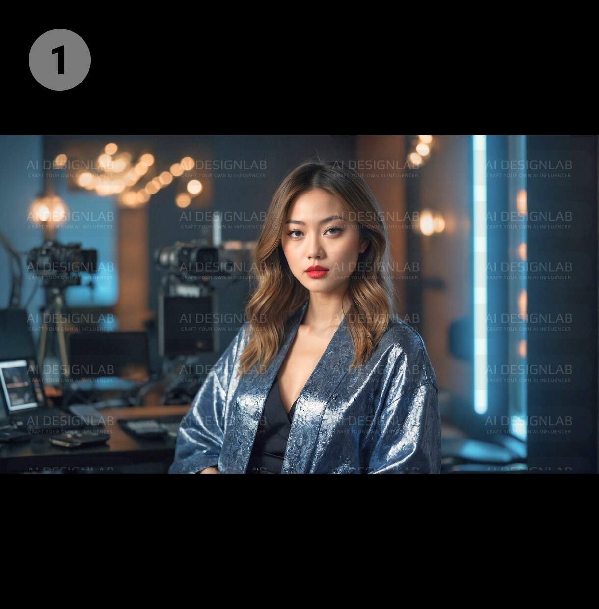 Canva超リアルモデル画像テンプレート提供します 超リアルSクラスモデル画像[商用可能]Youtuber 02 イメージ3