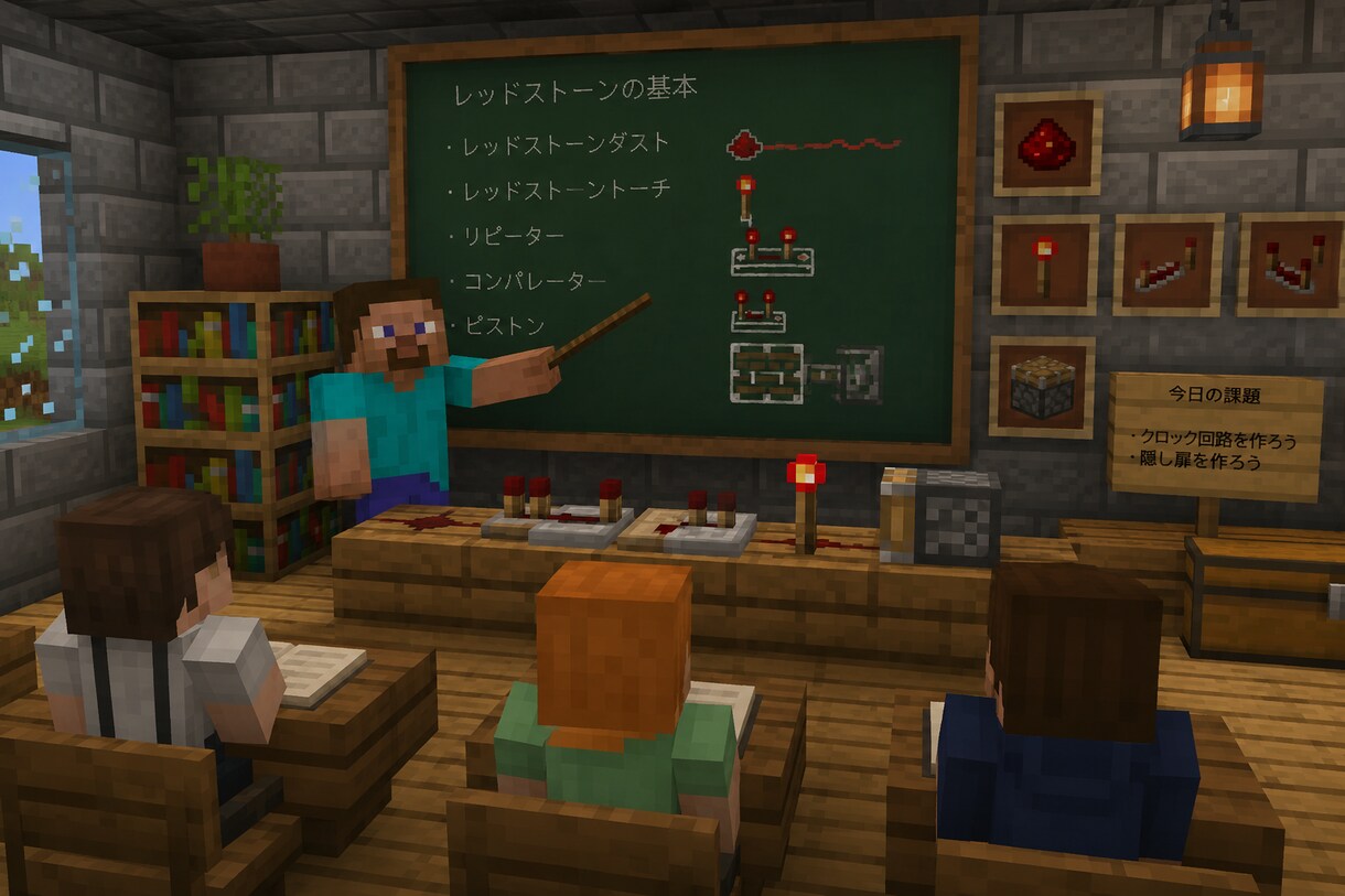 マイクラで楽しくプログラミングを学べます この時代に必要なプログラミングをマイクラで学びましょう！ イメージ1