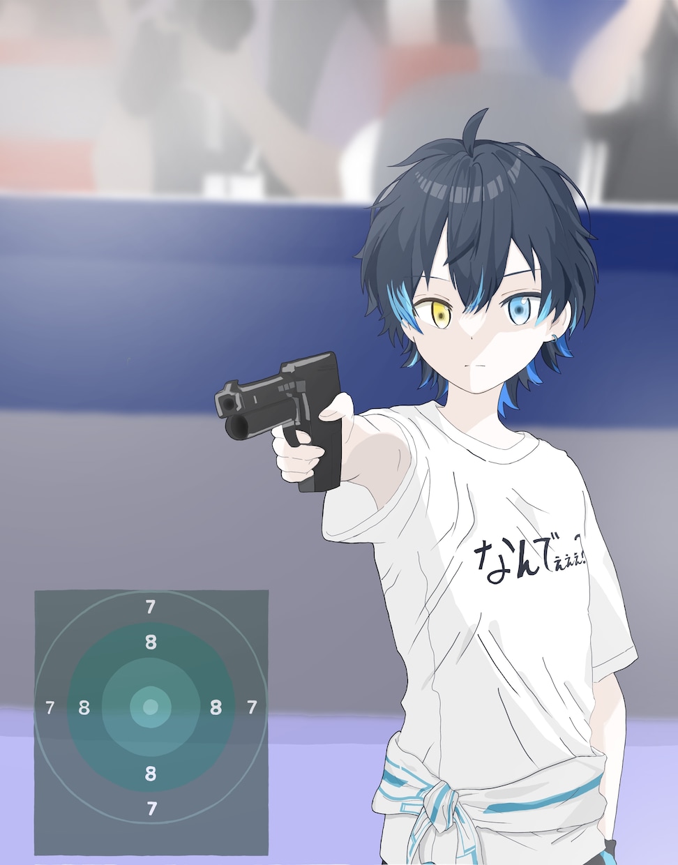 イラスト作成致します 1枚絵、配信用サムネや歌ってみた動画のサムネ等 イメージ3