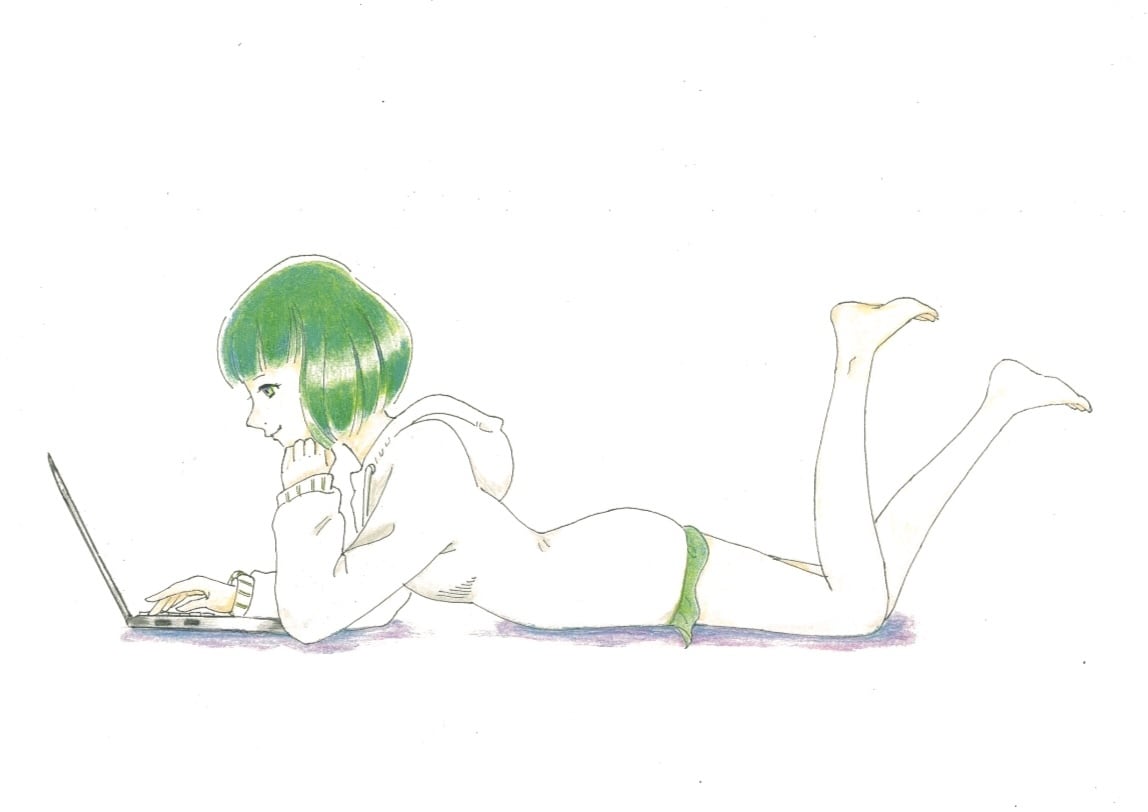 ココナラ最低価格〜♪色鉛筆で手描きイラスト描きます 色鉛筆で手描きのイラスト承ります♪♪人物・美人イラストなど イメージ6