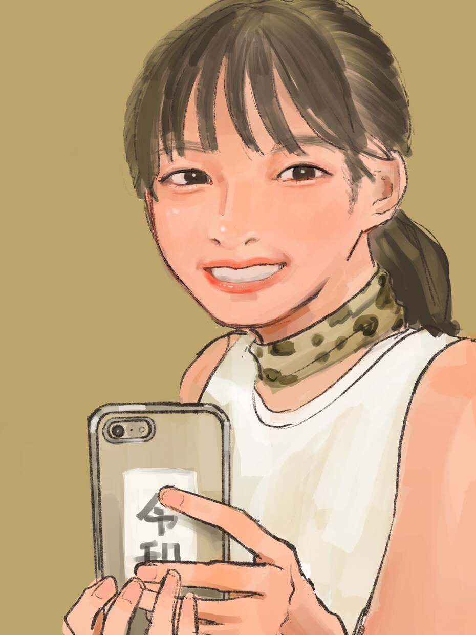 要望にこたえつつシンプルな似顔絵を作成します 誕生日カードに添える似顔絵や、日常のワンシーンなど幅広く イメージ3