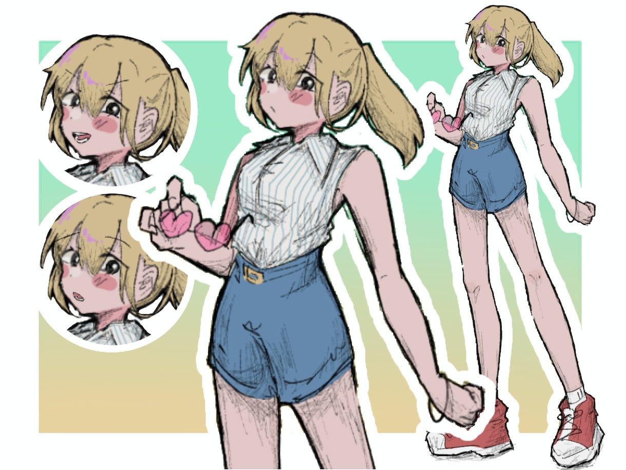かわいいアニメ風イラストをお描きします SNSアイコン・ミニキャラ・立ち絵など幅広く対応します！ イメージ2