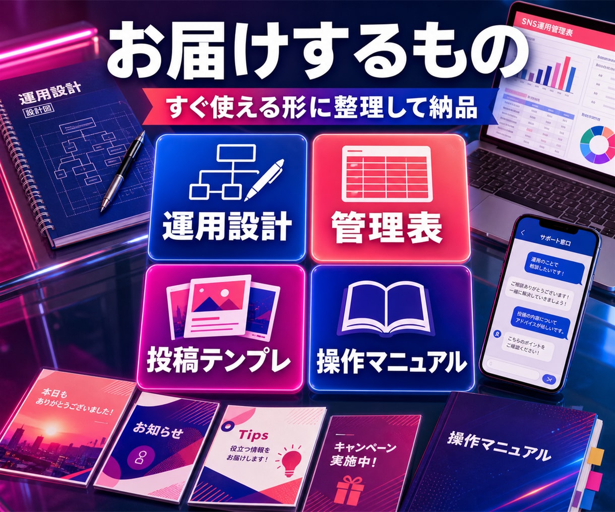 SNS運用の投稿・管理を自動化します 企画・投稿予約・分析まで効率化 イメージ7
